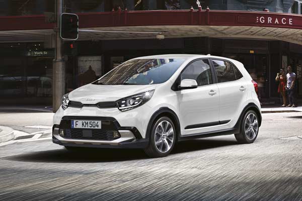 kia picanto valkoinen