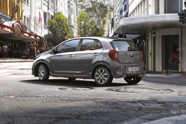 kia picanto harmaa