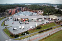 Toyota Auto-Center Raisio ilmakuva