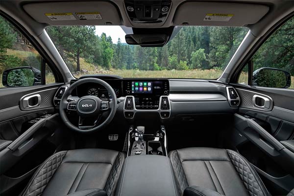 kia sorento ohjaamo