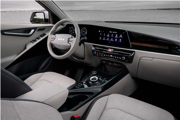 Kia Niro Ev sisätilat