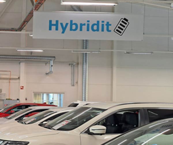 hybridi vaihtoautot