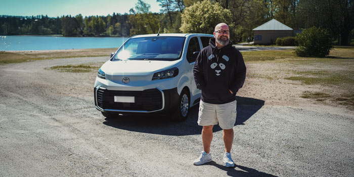 Asiakastarina: Panda Turva x Toyota Proace Verso EV