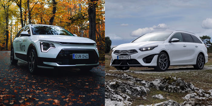 Syksyn etupaketit – Kia Ceed & Kia Niro