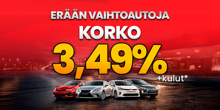 Korkokampanja 3,49% 1 Korkokampanja 3,49%
