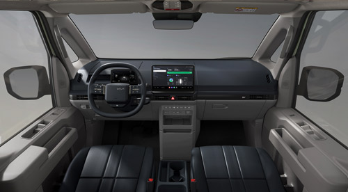 Kia PV5 Passenger inside